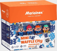 Marionex Gofri műanyag 280 darabos készlet Rendőrőrs Építőjáték