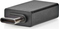 Nedis USB 3.2 Gen 1 USB-C apa - USB-A anya Átalakító adapter - Fekete