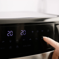 Taurus AF2600D Digital Duo 4.5L Forrólevegős fritőz - Fekete