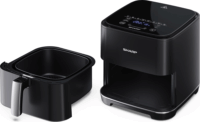 Sharp AF-GS552A 5.5L Forrólevegő fritőz - Fekete