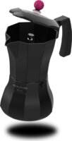 Taurus Black Moments 3 személyes kotyogós kávéfőző - Fekete