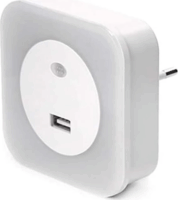 Kikkerland US140-EU Éjszakai fény + USB aljzat