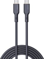 AUKEY CB-SCC101 USB-C apa - USB-C apa 2.0 Adat és töltőkábel - Fekete (1m)