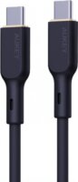 AUKEY CB-SCC101 USB-C apa - USB-C apa 2.0 Adat és töltőkábel - Fekete (1m)