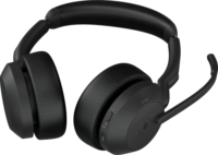 Jabra Evolve2 55 (Microsoft Teams) (USB-C) Wireless Headset + Állvány - Fekete