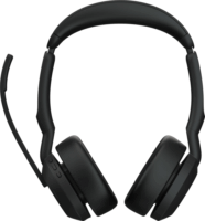 Jabra Evolve2 55 (Microsoft Teams) (USB-C) Wireless Headset + Állvány - Fekete