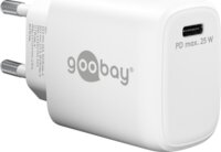 Goobay 65368 USB-C Hálózati Töltő Adapter 25W - Fehér