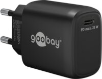 Goobay 65367 USB-C Hálózati Töltő Adapter 25W - Fekete
