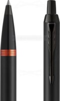 Parker Royal Im Professionals Vibrant Nyomógombos golyóstoll fekete/narancs - 1mm / Kék