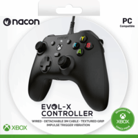 Nacon Evol-X Vezetékes kontroller - Fekete (PC/Xbox One/Xbox Series X|S)