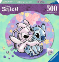 Ravensburger Stitch 500 darabos kerek puzzle