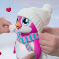 Silverlit Csupaszív Pingvin - Rózsaszín