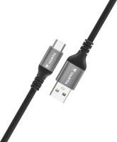 Varta 57935101111 USB-A apa - USB-C apa Adat és töltő kábel - Fekete (2m)