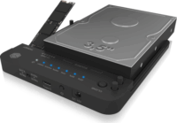 Icy Box IB-2913MCL-C31 HDD/SSD/M.2 Dokkoló és klónozó állomás (USB 3.2 - SATA/M.2)