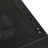 Kolink Observatory HF GLASS ARGB Számítógépház - Fekete