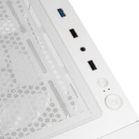 Kolink Observatory HF GLASS ARGB Számítógépház - Fehér