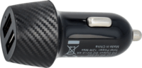 Avax CC301B Carly 2x USB-A Autós töltő - Fekete (12W)