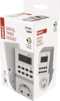 Emos P5521N Digitális Időzítőkapcsoló aljzat