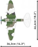 Cobi Orosz Iljusin IL-2 1943 COBI 5745 repülőgép 643 darabos építő készlet