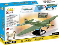 Cobi Historical Collection WWI IL-2M3 Shturmovik repülőgép 625 darabos építő készlet