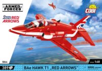 Cobi Armed Forces BAe Hawk T1 Red Arrows repülőgép 389 darabos építő készlet