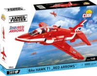 Cobi Armed Forces BAe Hawk T1 Red Arrows repülőgép 389 darabos építő készlet