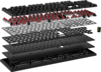 Corsair K70 Core RGB Vezetékes Mechanikus Gaming Billentyűzet (Fekete) - Angol (US)