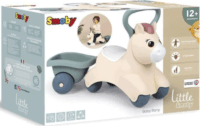 Little Smoby: Baby póni bébijárgány és játéktároló - Rózsaszín/Szürke
