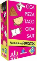 Cica, pizza, taco, gida, sajt - Fordulatos fordítás társasjáték