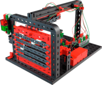 Fischertechnik 559883 E-Tronic 340 darabos kreatív építőjáték