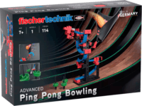 Fischertechnik 569017 Ping Pong Bowling 114 darabos kreatív építőjáték