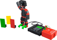 Fischertechnik 559895 Robotics Hightech 580 darabos kreatív építőjáték