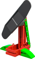 Fischertechnik 544616 Solar 80 darabos Építőjáték