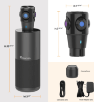 Toucan TCSC360KU 360°-os Videó Konferencia készlet