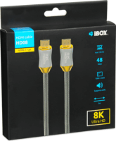 iBox ITVFHD08 HDMI - HDMI 2.1 Kábel 2m - Fekete