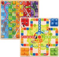 Tooky Toy: 2 az 1-ben Ki nevet a végén és Kígyók és létrák társasjáték