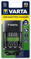 Varta 57652101451 USB Quattro 4x AA/AAA Akkumulátor töltő