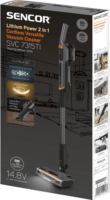 Sencor SVC 7315TI Porzsák nélküli álló porszívó - Fekete