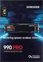 Samsung 4TB 990 PRO M.2 PCIe SSD