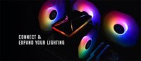 ID-Cooling FS-04 ARGB RGB elosztó kábel