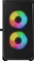 Logic Portos ARGB Mini Számítógépház - Fekete