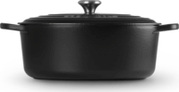 Le Creuset Signature 33cm Öntöttvas főzőedény - Fekete