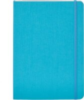 Fabriano Ecoqua Plus 80 lapos A5 vonalas notesz - Türkiz