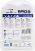 Esperanza Titanum Vulture Vezeték nélküli egér, piros