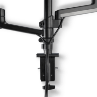 Hama 4663 Streaming Monitor Asztali tartó - Fekete (2 kijelző)