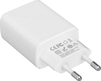 S-Link SL-EC50T 2x USB-A Hálózati Töltő Adapter 12W + USB-C kábel - Fehér