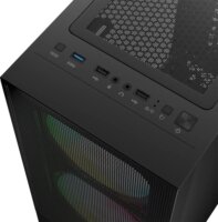 Logic ARYA ARGB Számítógépház - Fekete