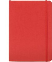 Fabriano Ecoqua Plus 80 lapos A5 vonalas notesz - Piros