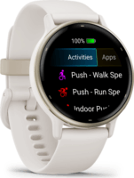 Garmin Vivoactive 5 Okosóra - Elefántcsont/Krémarany