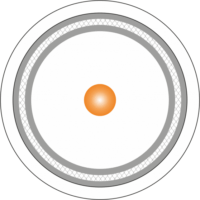 RGTec KRT102A0PV100 Koax antenna kábel 100m - Fehér